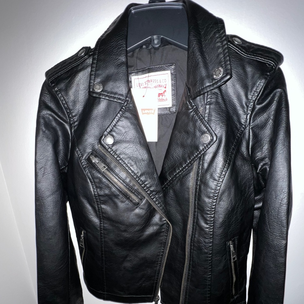 NWT - Levi's Faux Leather Jacket